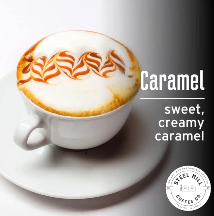 Caramel Medium Roast Whole Bean Coffee (12 Ounce)