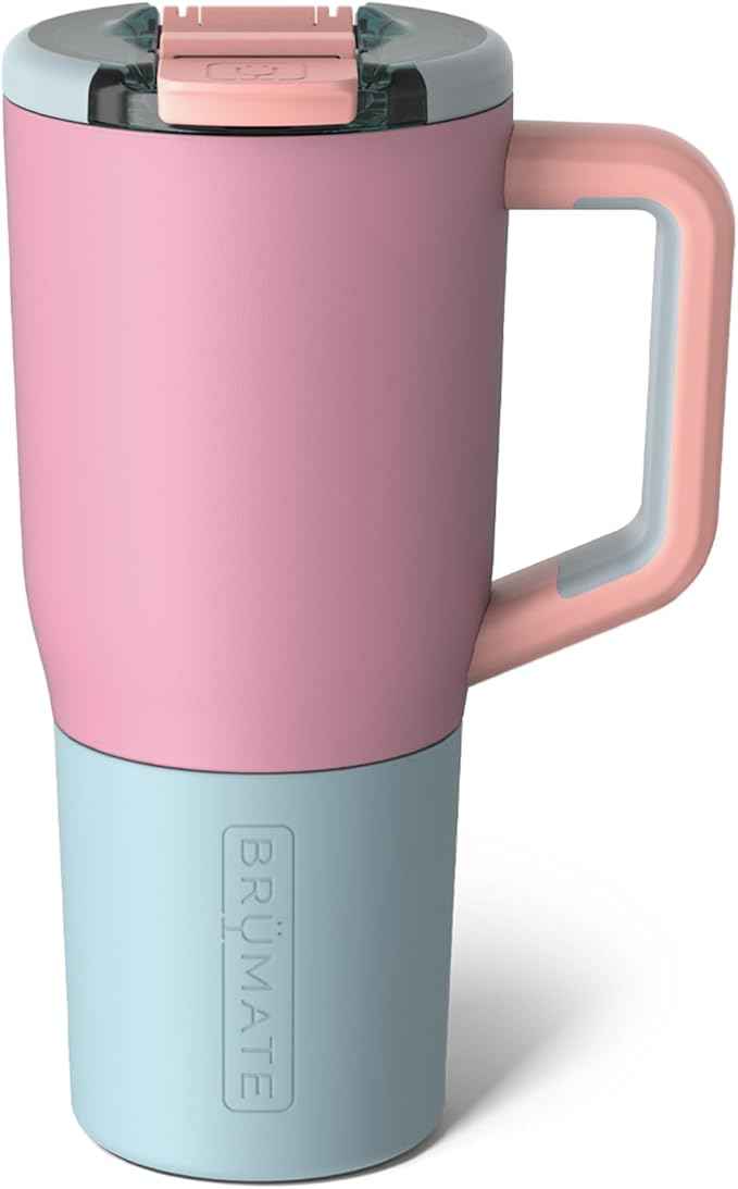 BrüMate Müv - 25oz 100% Leak Proof Insulated Coffee Mug with Handle & Lid - Stainless Steel Coffee Travel Mug - Double Walled Coffee Cup (Eclipse)