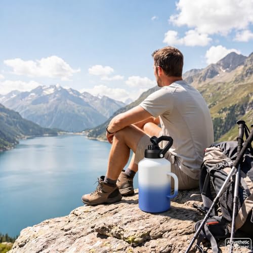 64oz Stainless Steel Water Bottle