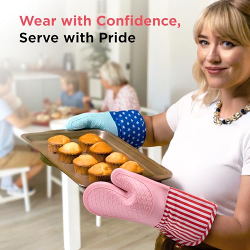 UltraShield Silicone Oven Mitts (2 Count)