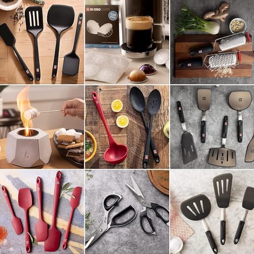 DI ORO Silicone Turner Spatula Set