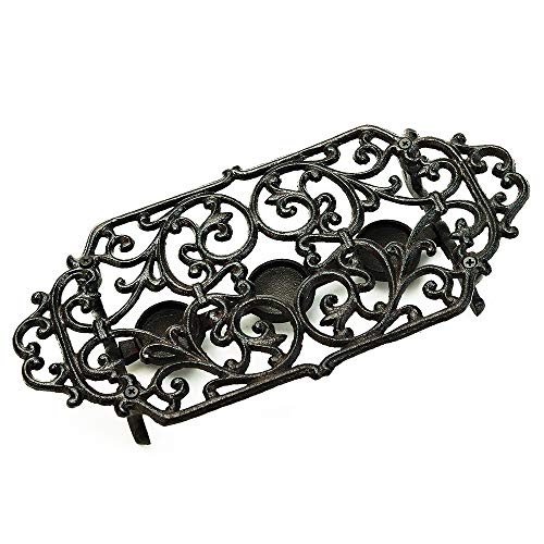Heavy Duty Cast Iron Teapot Dish Warmer Stable Holder for Tealight Stand