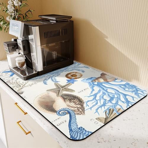 24.5" x 15.5" Dish Drying Mat & 24" x 5.5" Sink Splash Guard