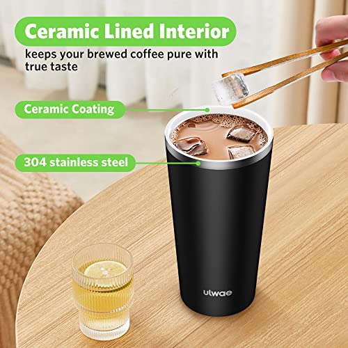 Insulated Coffee Mug with Ceramic Coating