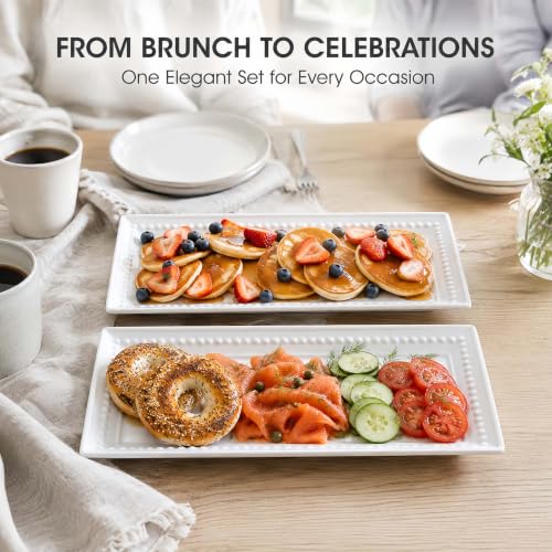 14 inch Ceramic Serving Platter (4 Count)