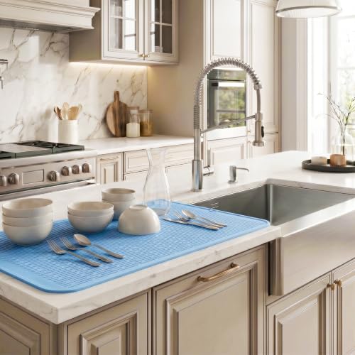 Silicone Dish Drying Mat for Multiple Usage