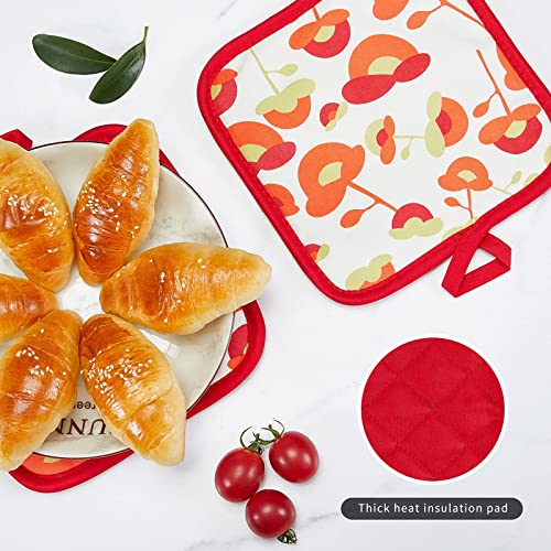 Oven Mitts and Potholders Dish Towles Set 100% Cotton for Perfect for Gifting (16 Ounce)