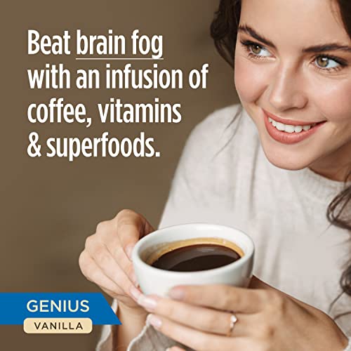 Genius Vanilla Keto Medium Roast Coffee Pods (64 Count)