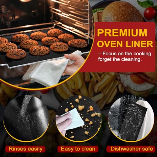 Large Oven Liners for Bottom of Oven