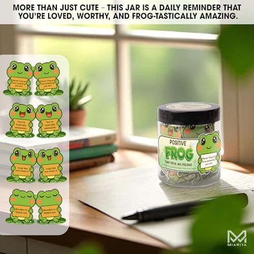 Positive Jar 60 Positive Affirmation Cards Funny Mothers Day Gifts for Mom From Daughter Son Sister Friend Coworkers Nurse Teachers Appreciation Gifts Cinco De Mayo