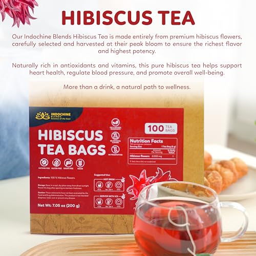 Hibiscus Tea Bags (100 Count)