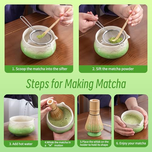 7 Pcs Matcha Whisk Set