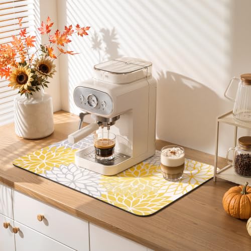 Fall Dish Drying Mat