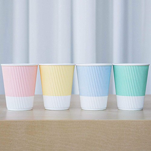 Disposable Coffee Cups With Lids (80 Count)