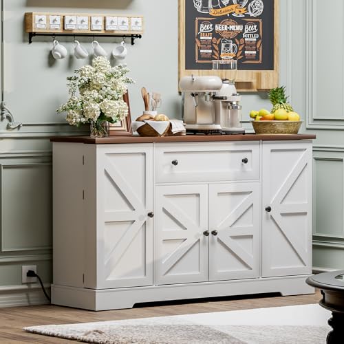 55.1" Buffet Cabinet with Storage