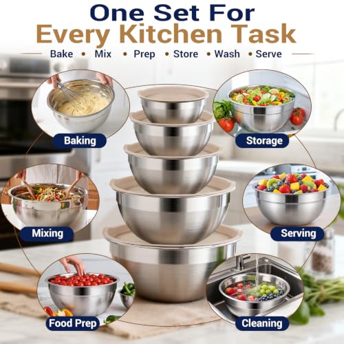 Mixing Bowls Set (25 Count)