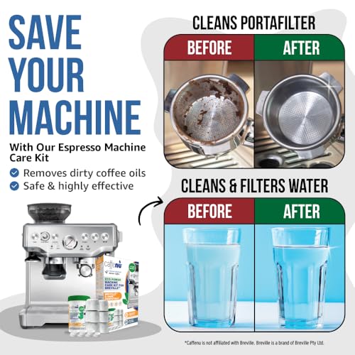 Breville Compatible Cleaning Tablets and Water Filter (58 Count)