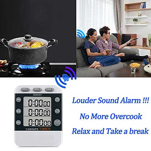 Digital Dual Kitchen Timer