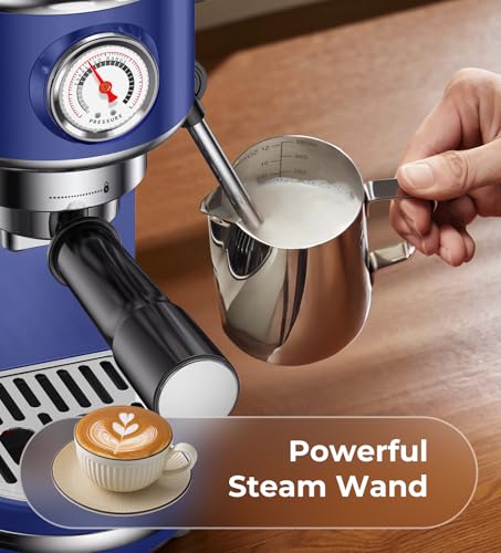 20 Bar Espresso Machine with Milk Frother