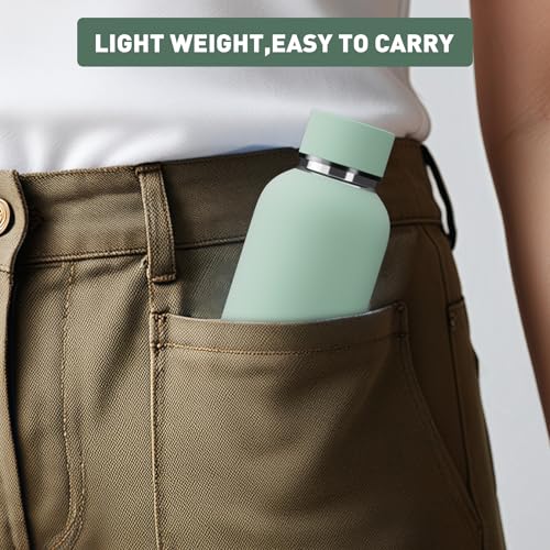Small Water Bottle 12oz with Clip