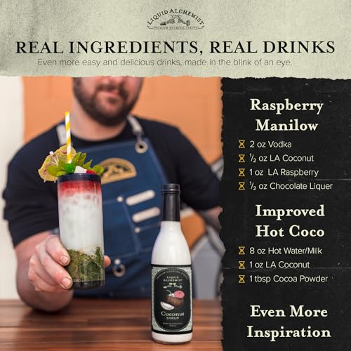 Coconut Syrup for Cocktails (25.4 Fl Oz)