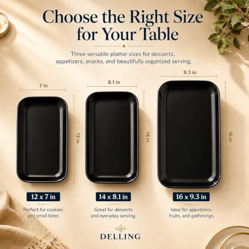 Large Serving Platter Set of 3 (3 Count)