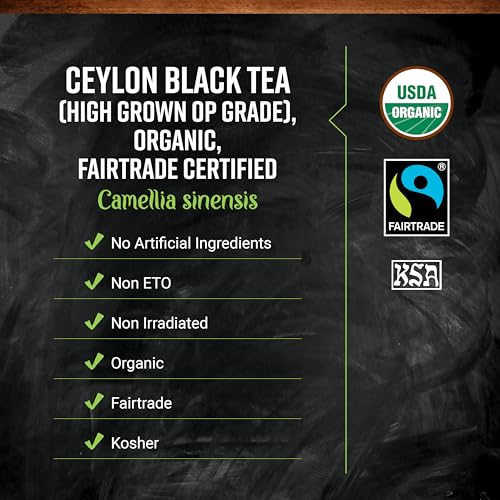 Organic Ceylon Black Tea (16 Ounce)