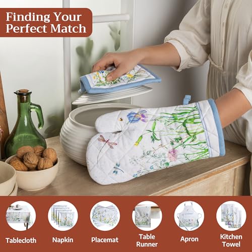 Maison d'Hermine Oven Gloves 100% Cotton Oven Mitt