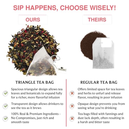 Strawberry Black Tea Bags (25 Count)