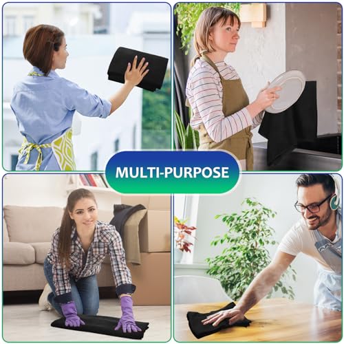 6 Pcs Extra Large Microfiber Cleaning Cloth (6 Count)