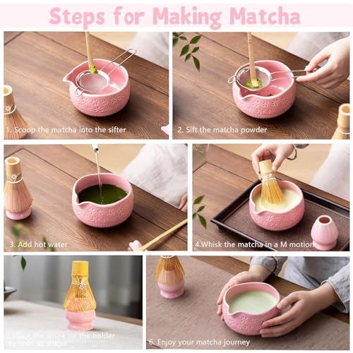 8 Pcs Matcha Whisk Set (8 Count)