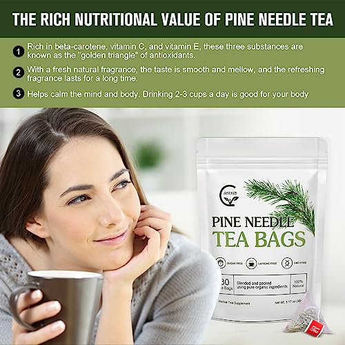 Organic Pine Needle Tea Bags (30 Count)