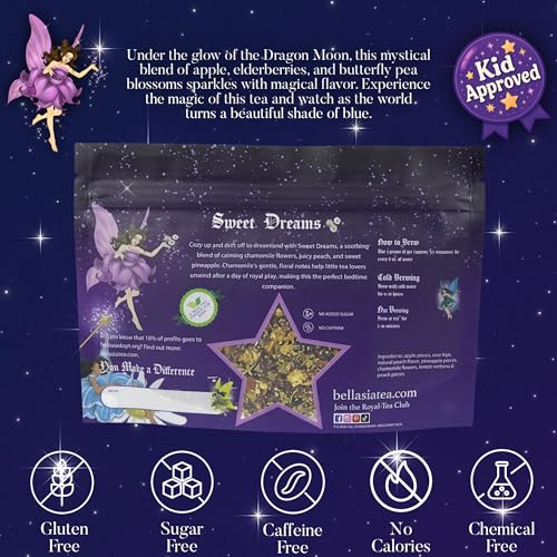 Dragon Moon for Kids Using Real Elderberry and Fruit Pieces (2.12 Ounce)