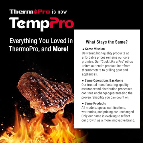 TempSync 1000FT Wireless Meat Thermometer for Grilling and Smoking