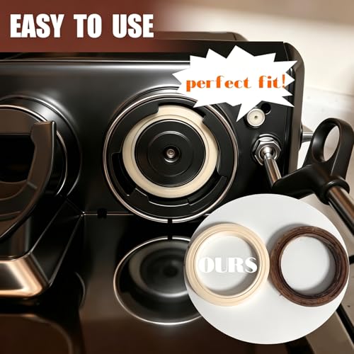 54mm Silicone Steam Ring Espresso Machine Group Head Gaskets (2 Count)