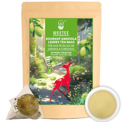 Soursop Leaves Tea Bags 50 Count