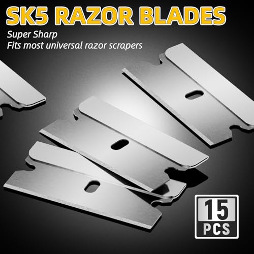 Razor Scraper Tool with 15 Extra Razor Blades