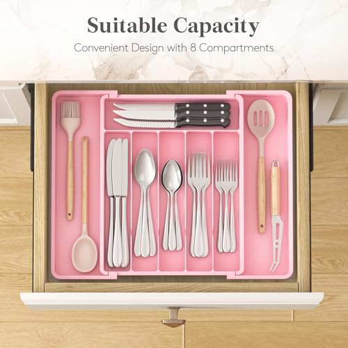 Expandable Silverware Drawer Organizer