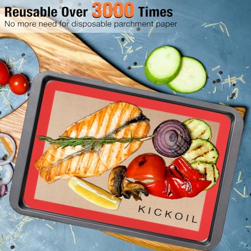 Silicone Baking Mats Set of 3