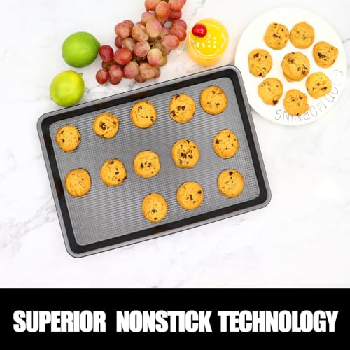 Cookie Sheets for Baking Nonstick (2 Count)