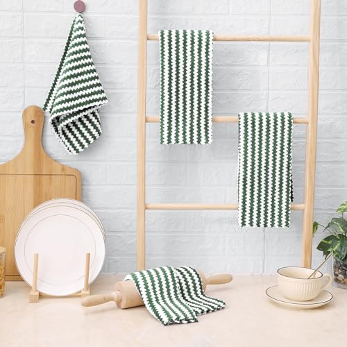 12 Pack Coral Velvet Kitchen Towels (12 Count)