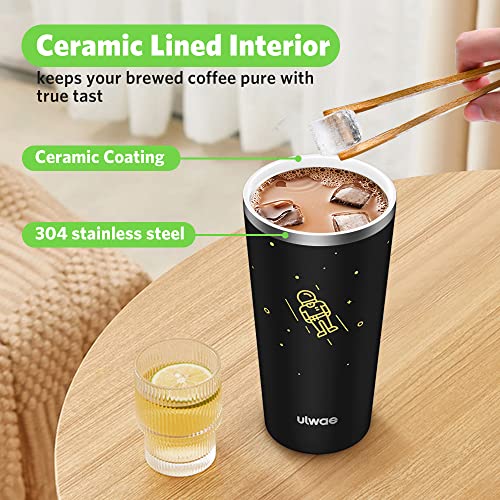 Insulated Coffee Mug with Ceramic Coating