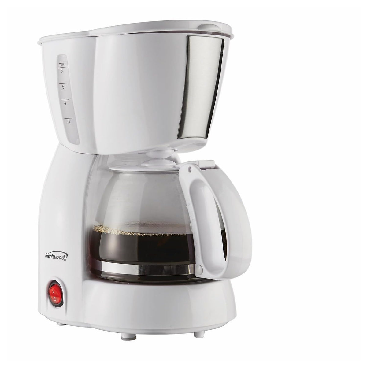 Coffee maker with built-in water level window