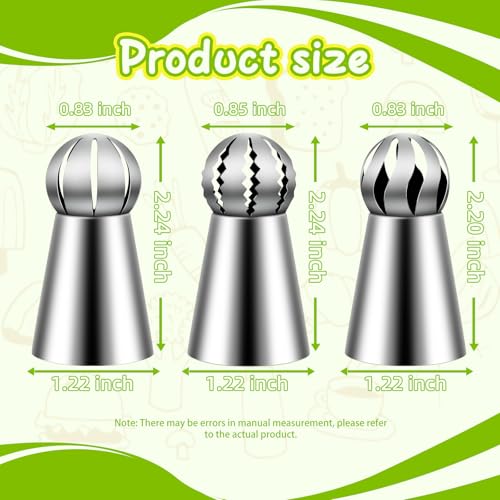 Ball Russian Piping Tips