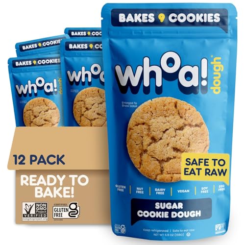 Whoa Dough Ready to Bake Cookie Dough Sugar Cookie (82.8 Ounce)