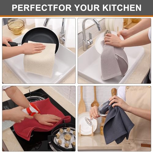 100% Cotton Waffle 4 (4 Count)