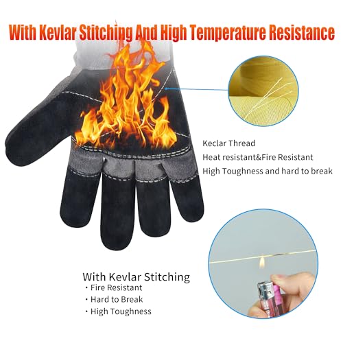Long Welding Gloves 23.6 Inches 932℉