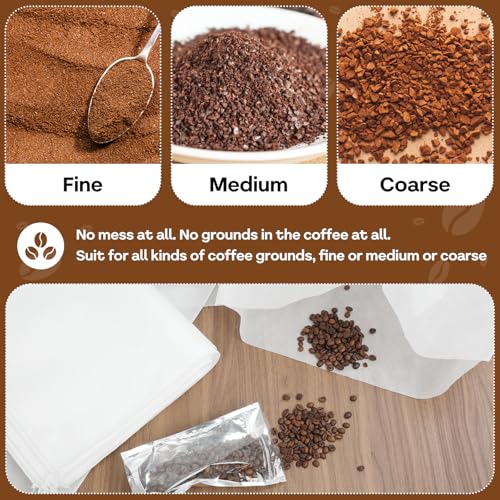 50Pcs Commercial Cold Brew Coffee Filters for 5 Gallon Buckets (50 Count)