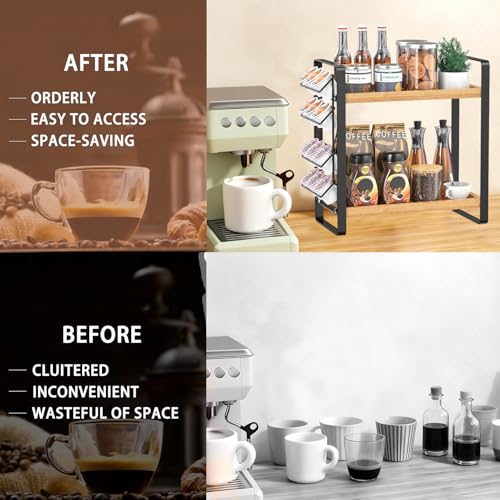 Coffee Station Organizer for Counter