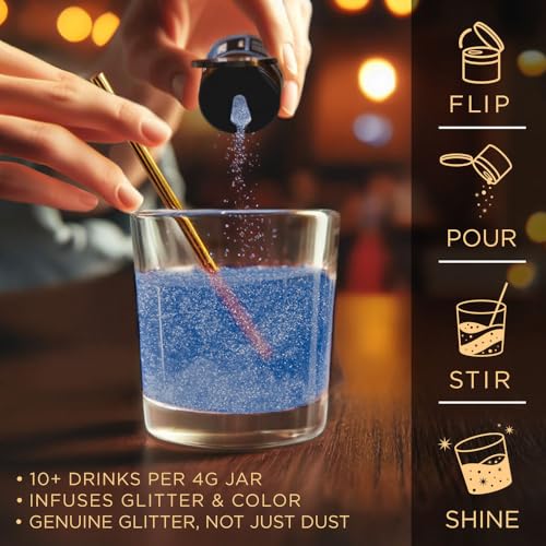 Brew Glitter Edible Glitter for Drinks